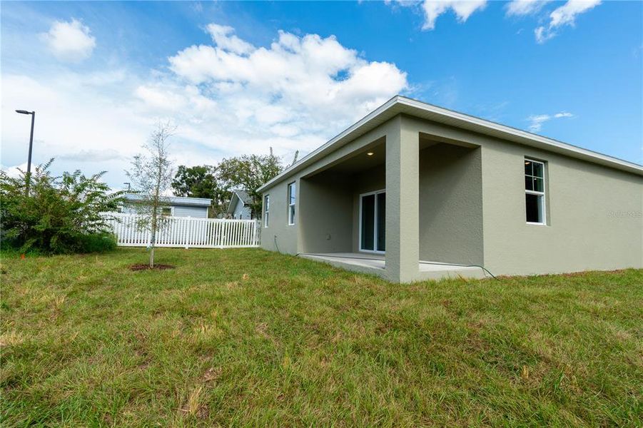 Exterior details and patio area of a home in , Leesburg (Image 2). Exterior details and patio area of a home in , Leesburg (Image 2).