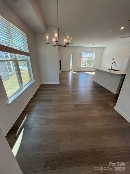 View of Main level from Patio door