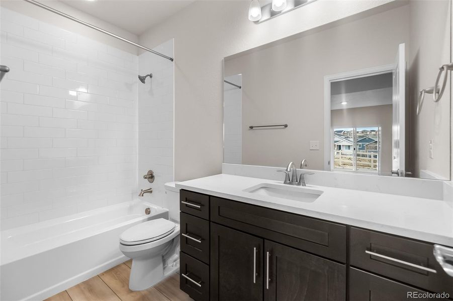 Furnished interior view inside a new home in , Castle Rock (Image 9).