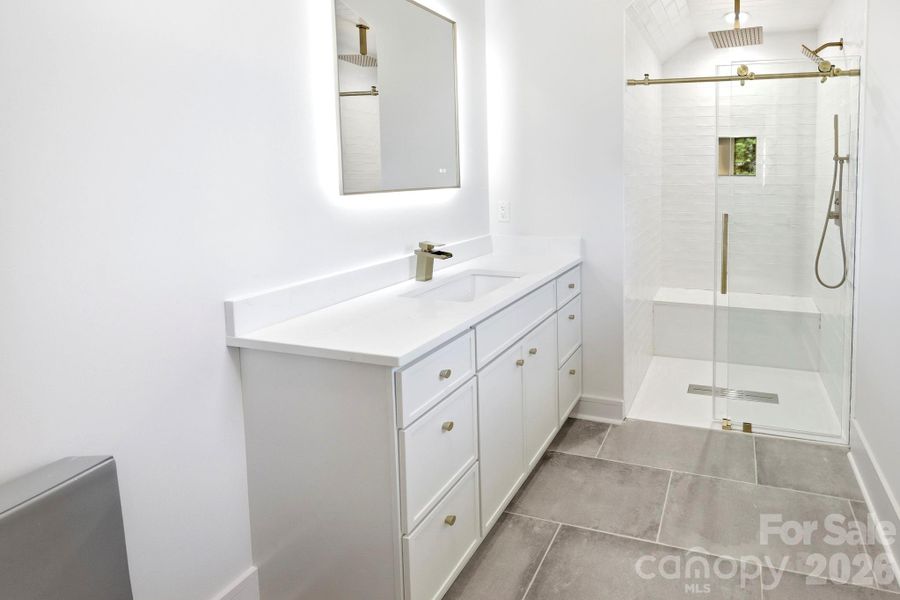 Furnished interior view inside a new home in , Lake Lure (Image 10).