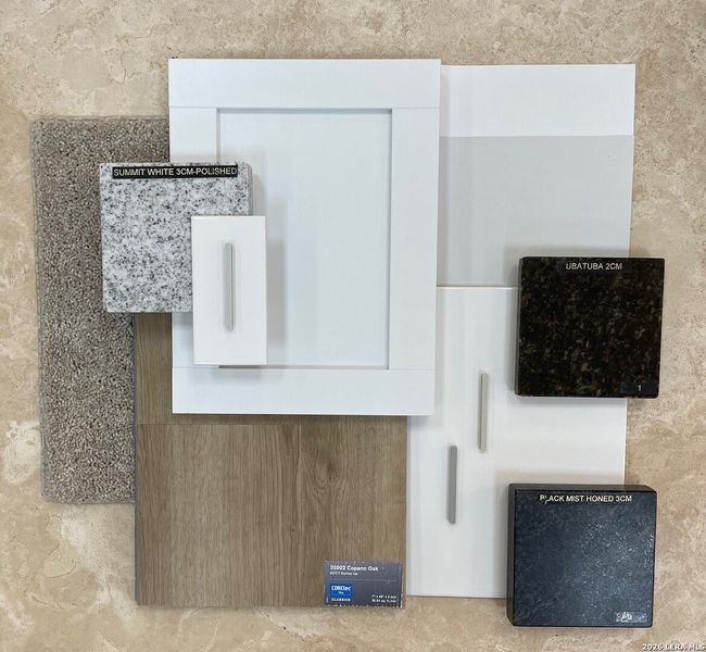 Sample of building materials used in homes in Red Hawk Landing, San Antonio (Image 22).