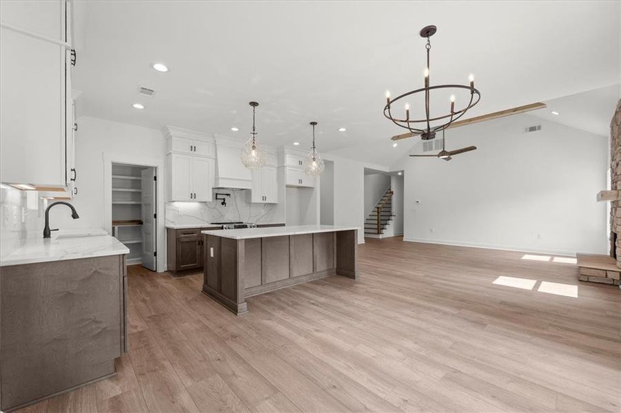 Furnished interior view inside a new home in , Covington (Image 7).