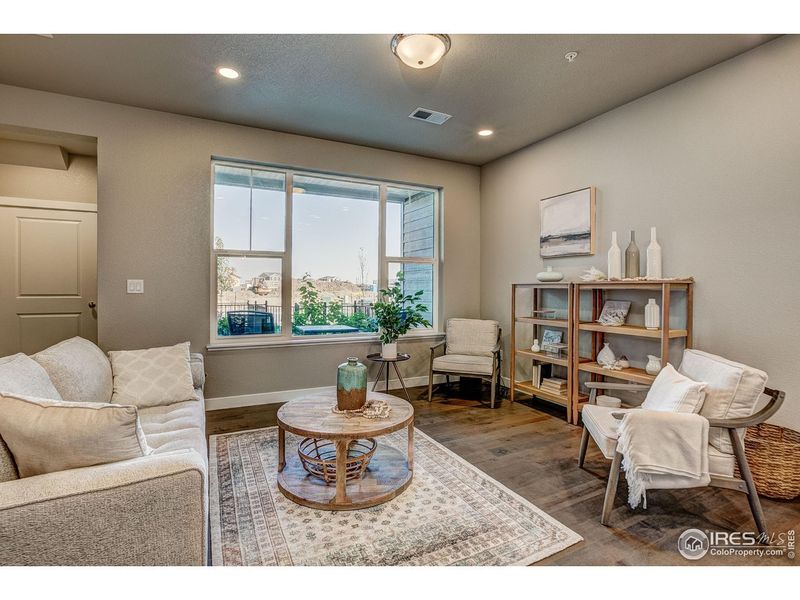 Furnished interior view inside a new home in The Lakes at Centerra - Discovery, Loveland (Image 5).