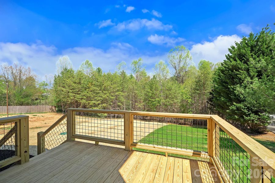 Exterior details and patio area of a home in , Asheville (Image 3).