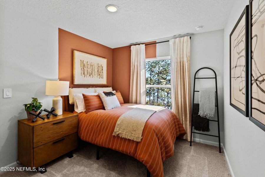 Furnished interior view inside a new home in The Dogwood Series at The Landings at Pecan Park, Jacksonville (Image 10).