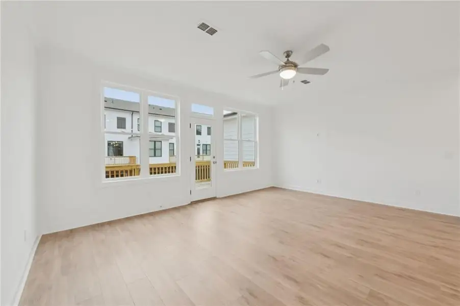 what size TV would you put up? 70? Home is under construction and estimated to be completed in June/July 2026 
Pictures represent a previously built home not the actual home