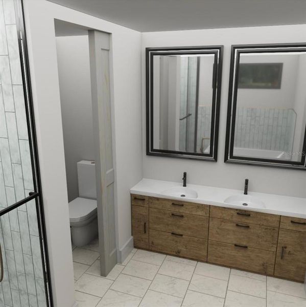 Furnished interior view inside a new home in , Ocala (Image 27). Furnished interior view inside a new home in , Ocala (Image 27).