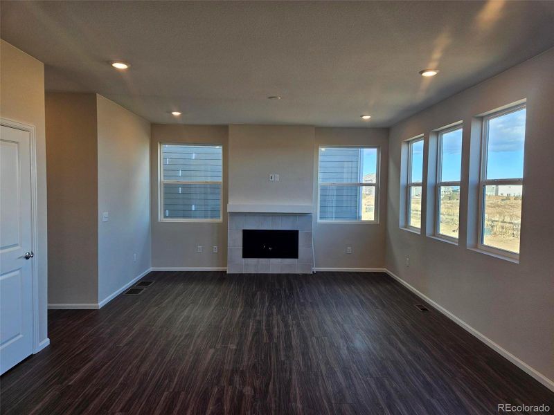 Spacious, unfurnished interior of a new home in The Cottages Collection at Ridgeline Vista, Brighton (Image 22). Spacious, unfurnished interior of a new home in The Cottages Collection at Ridgeline Vista, Brighton (Image 22).