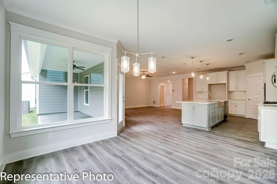 Spacious, unfurnished interior of a new home in The Enclave at Laurelbrook, Sherrills Ford (Image 20).