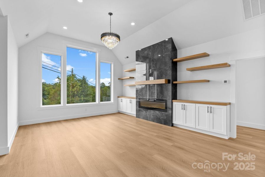 Furnished interior view inside a new home in , Leicester (Image 12).