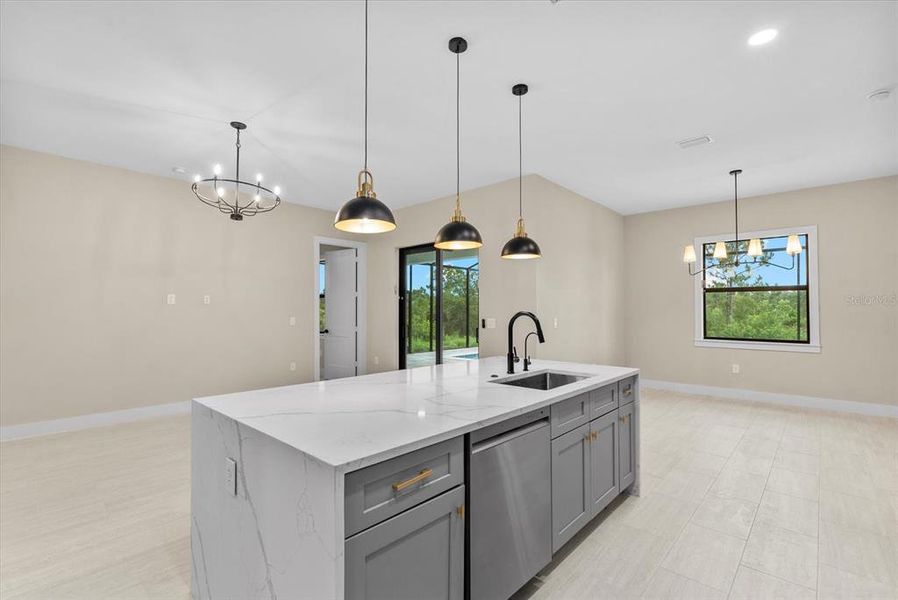 Furnished interior view inside a new home in , Port Charlotte (Image 8). Furnished interior view inside a new home in , Port Charlotte (Image 8).