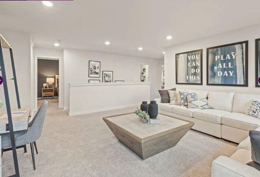 Furnished interior view inside a new home in The Estates at Gainesville Township, Gainesville (Image 15).