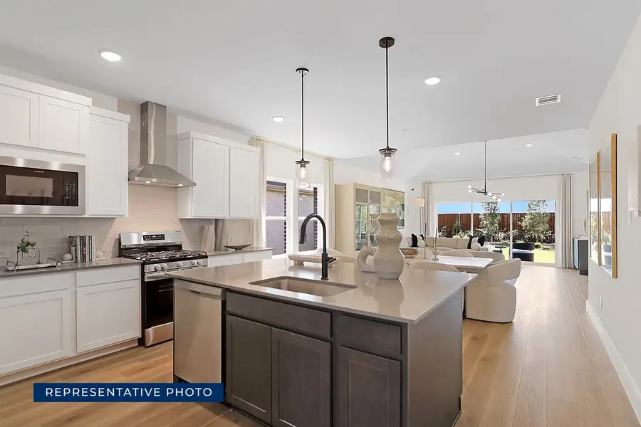 Representative furnished interior of a home built from the Ford F by First Texas Homes in Spiritas Ranch, Little Elm (Image 6).