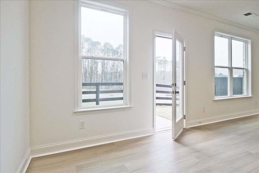 Spacious, unfurnished interior of a new home in Porter Reserve, Decatur (Image 21). Spacious, unfurnished interior of a new home in Porter Reserve, Decatur (Image 21).