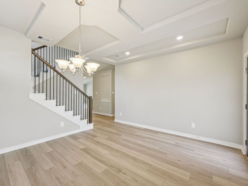 Spacious, unfurnished interior of a new home in Heights of Barbers Hill, Baytown (Image 17).