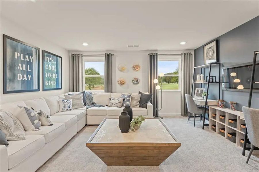 Furnished interior view inside a new home in Brookshire Manor, Canton (Image 5).