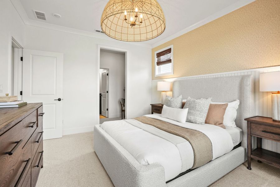 Representative furnished interior of a home built from the Montadale by Pulte Homes in The Retreat at Carolina Ridge, Harrisburg (Image 21).