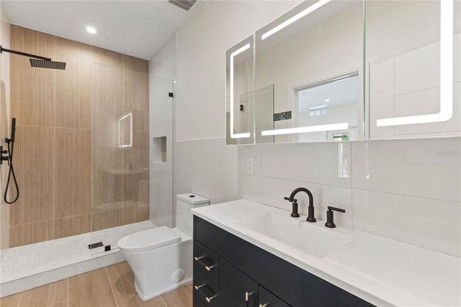 Furnished interior view inside a new home in , Orlando (Image 19). Furnished interior view inside a new home in , Orlando (Image 19).