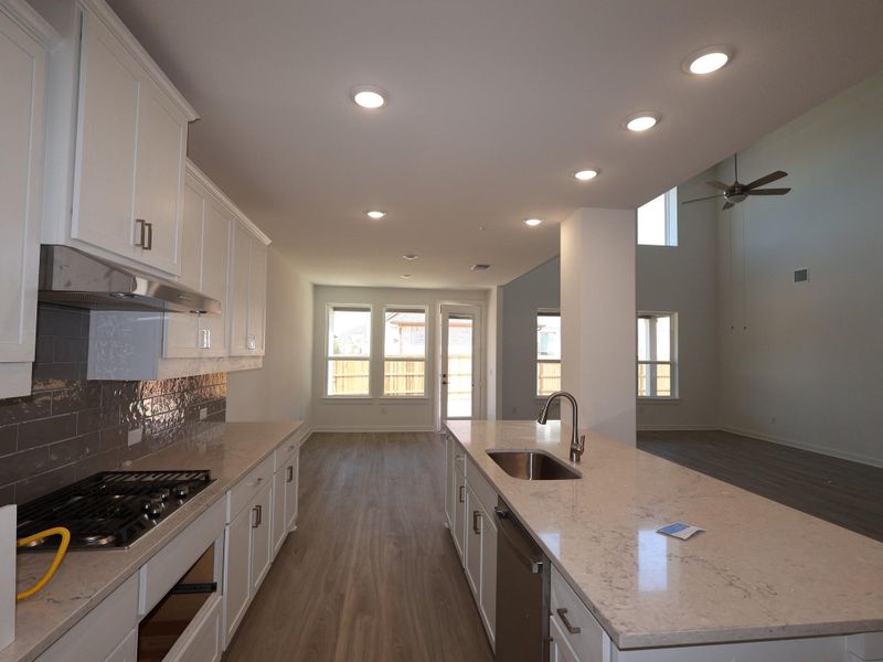 Furnished interior view inside a new home in Edgewood, Leander (Image 12). Furnished interior view inside a new home in Edgewood, Leander (Image 12).