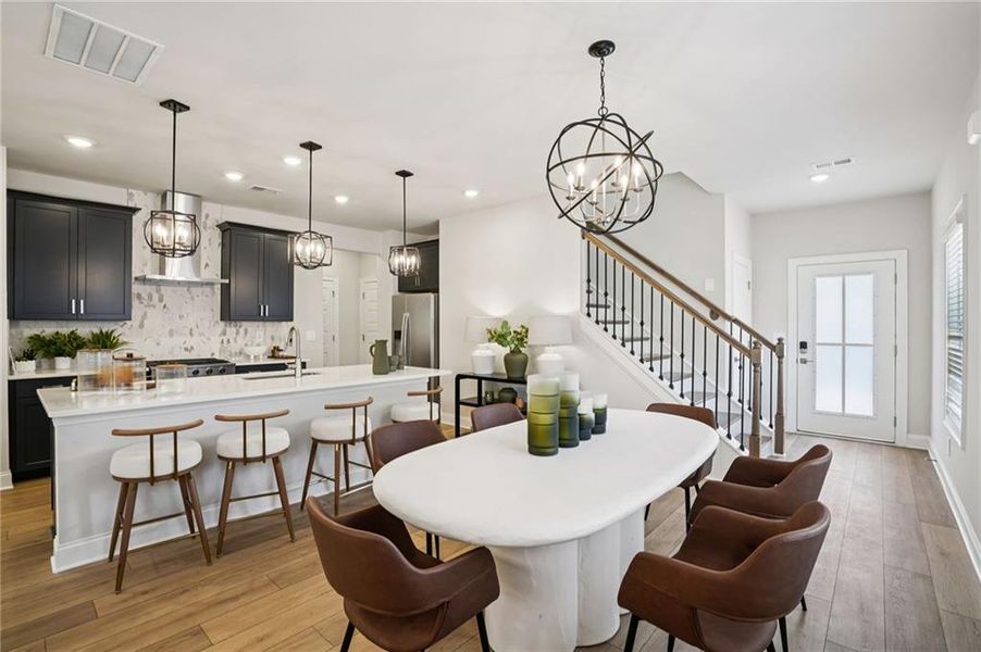 Furnished interior view inside a new home in Hemingway - Reserve Series, Cumming (Image 29).