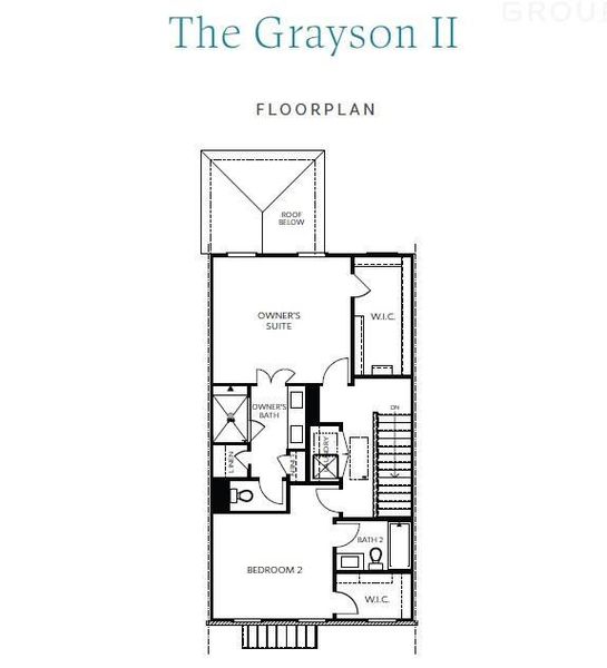 2D floor plan layout of this home in , Peachtree Corners, GA (Image 6).