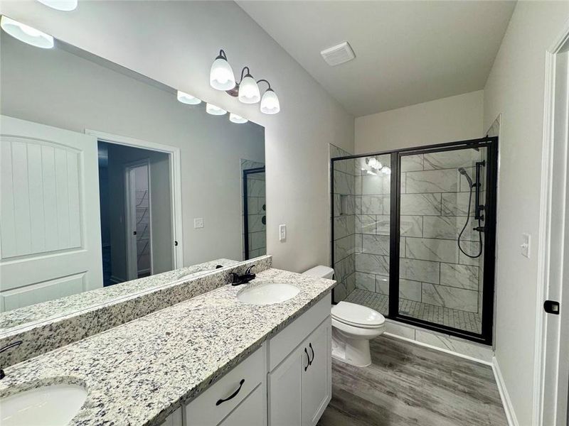 Furnished interior view inside a new home in , Lula (Image 9).