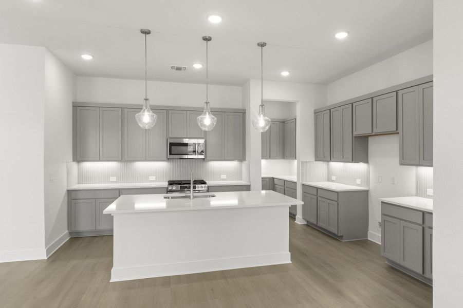 Furnished interior view inside a new home in Easton Park, Austin (Image 9).