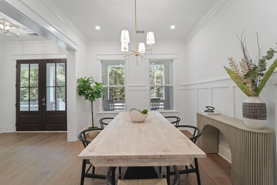 Furnished interior view inside a new home in , Hollywood (Image 9).