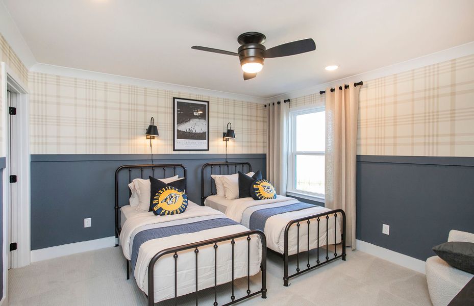 Mystique Bedroom 3 at Active Adult Community Del Webb Barton Village near Nashville.