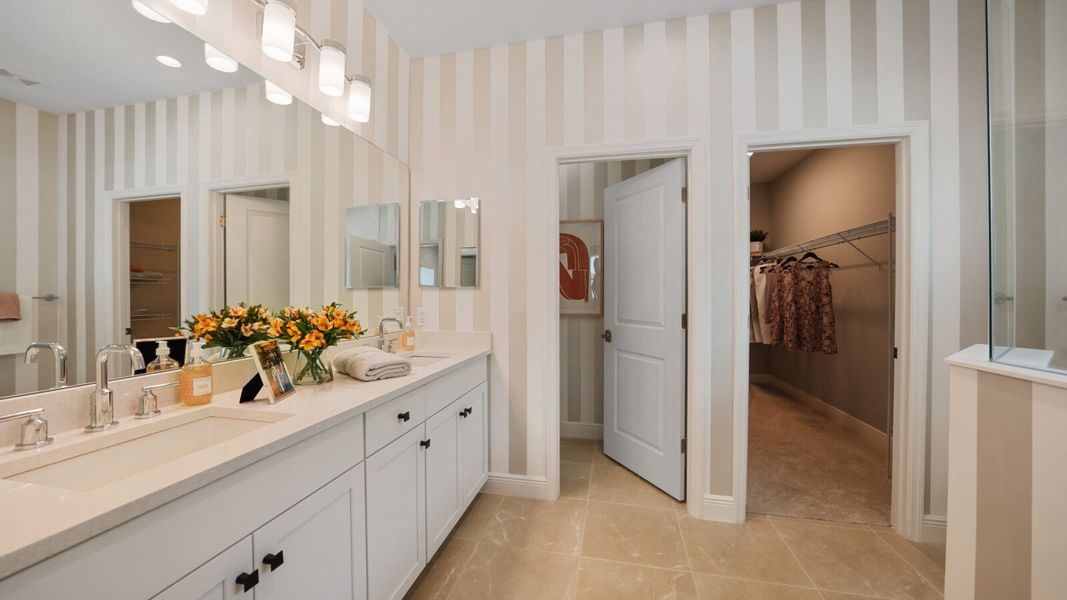 Representative furnished interior of a home built from the Heritage 2 by Neal Communities in Wildleaf, Parrish (Image 17).
