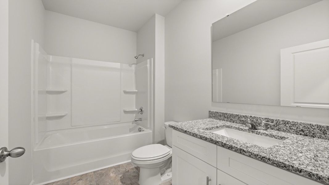 Furnished interior view inside a new home in Chukker Creek Landing, Aiken (Image 12).