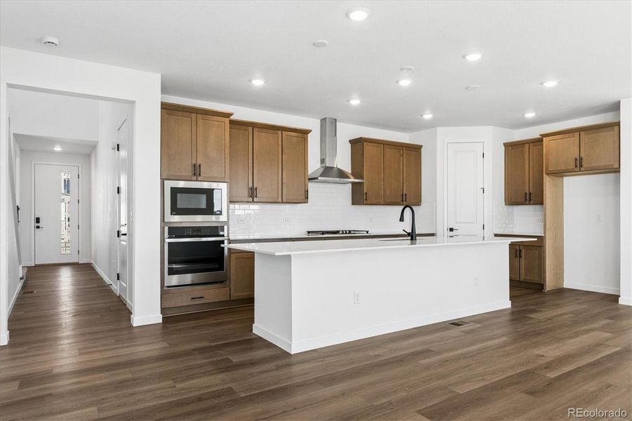 Furnished interior view inside a new home in The Summit at Meridian, Englewood (Image 7).