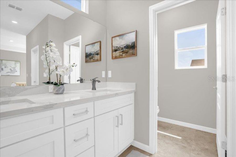 Furnished interior view inside a new home in , Ocala (Image 10).