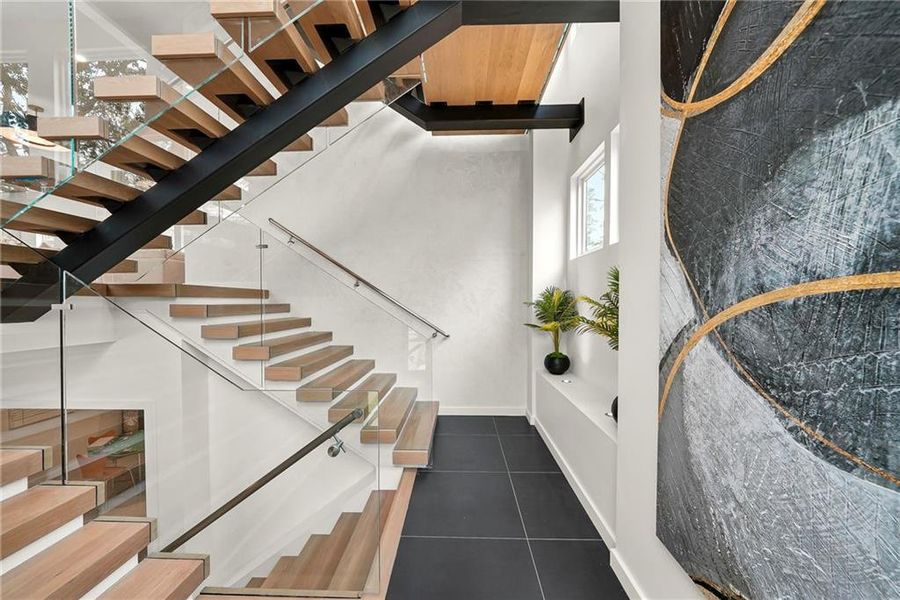 Furnished interior view inside a new home in , Atlanta (Image 15).