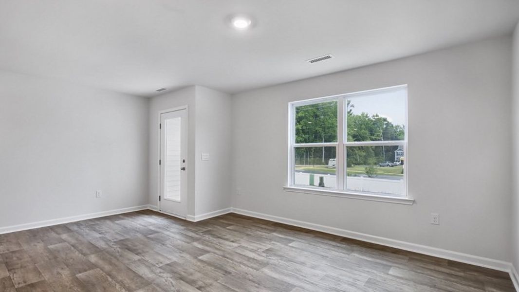Spacious, unfurnished interior of a new home in The Townes at Wilson's Ridge, Smithfield (Image 16). Spacious, unfurnished interior of a new home in The Townes at Wilson's Ridge, Smithfield (Image 16).