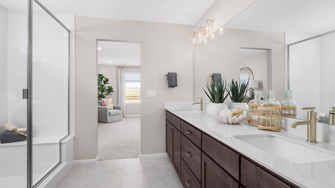 Representative furnished interior of a home built from the 4007 by Risewell Homes in The Legacy Collection at Talon Pointe, Thornton (Image 5). Representative furnished interior of a home built from the 4007 by Risewell Homes in The Legacy Collection at Talon Pointe, Thornton (Image 5).