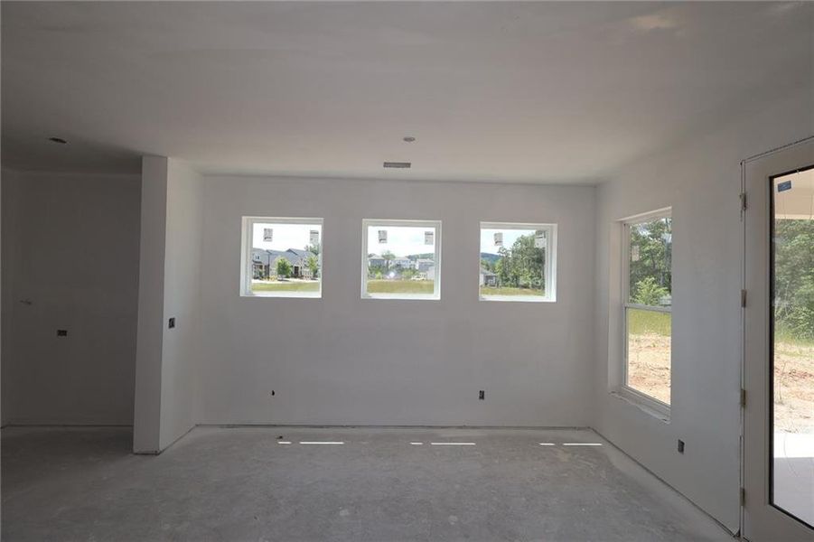 In-progress construction of a new home in Crescent Pointe at Great Sky, Canton, GA (Image 10).