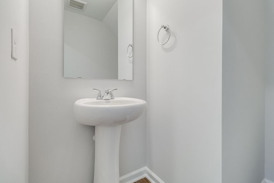 Close-up of interior finishes inside a home in Astoria, Columbia (Image 12).