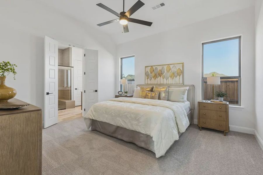 Furnished interior view inside a new home in Talia, Mesquite (Image 8).