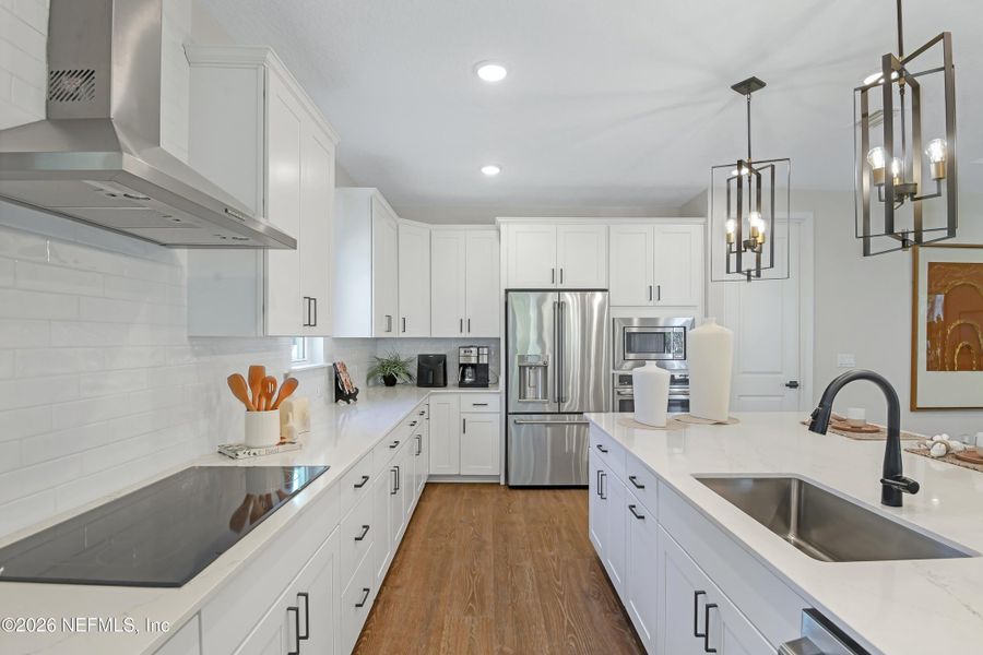 Furnished interior view inside a new home in Brookestone, St. Augustine (Image 9).