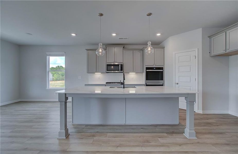 Furnished interior view inside a new home in Copperfield, Locust Grove (Image 5).