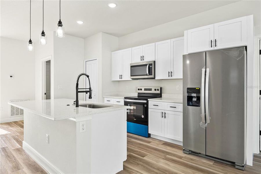 Furnished interior view inside a new home in , Ocala (Image 5).