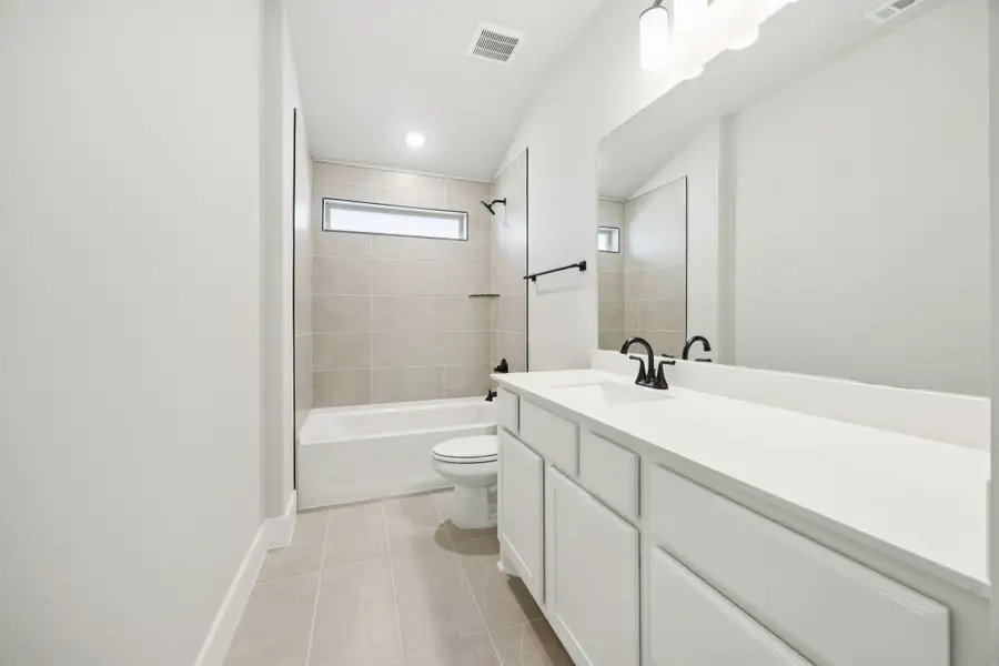 Furnished interior view inside a new home in Painted Tree Lakeside, McKinney (Image 14).