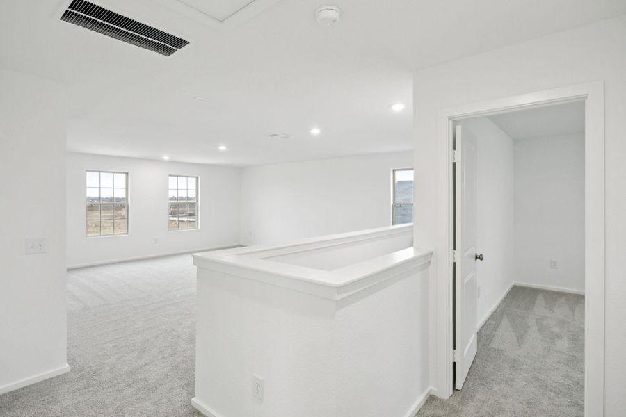 Spacious, unfurnished interior of a new home in Crosby Farms, Crosby (Image 20). Spacious, unfurnished interior of a new home in Crosby Farms, Crosby (Image 20).