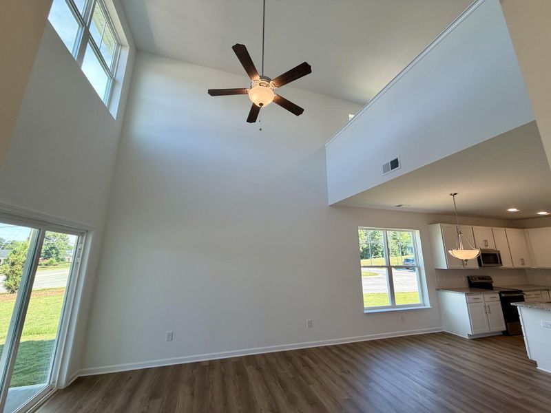 Spacious, unfurnished interior of a new home in Bellevue Townhomes, Greenville (Image 10).