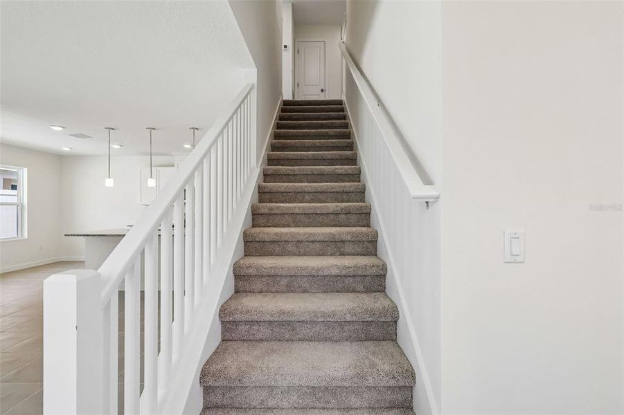 Spacious, unfurnished interior of a new home in Cyrene at Harmony, St. Cloud (Image 29). Spacious, unfurnished interior of a new home in Cyrene at Harmony, St. Cloud (Image 29).