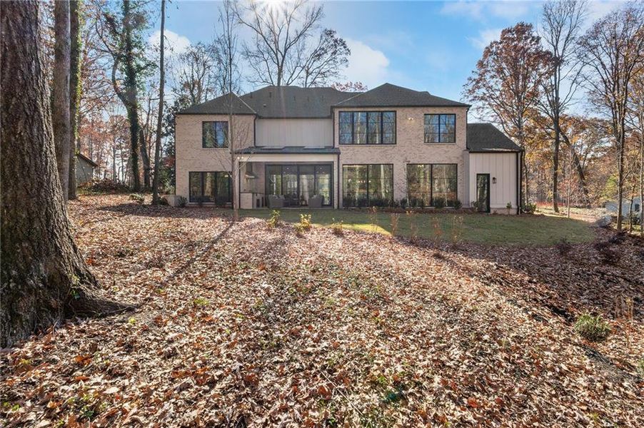 Front exterior of a new home in , Alpharetta, GA, highlighting curb appeal (Image 26).