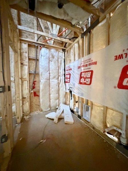 In-progress construction of a new home in Forrest Farms, Greenville, GA (Image 12).