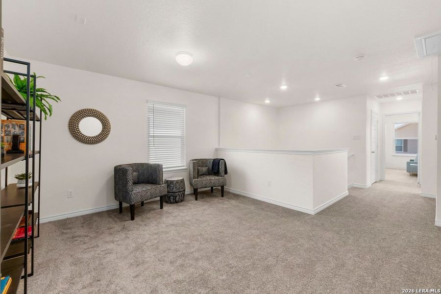 Furnished interior view inside a new home in , San Antonio (Image 20). Furnished interior view inside a new home in , San Antonio (Image 20).