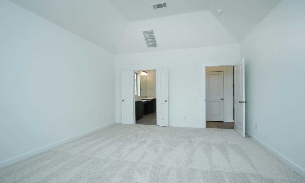 Representative Primary Bedroom - some options shown